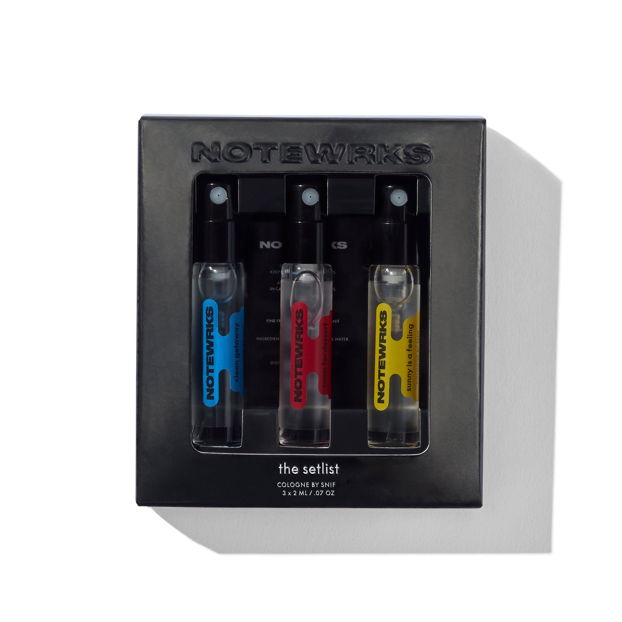 SETLIST SAMPLE SET - 3 x 2 ML COLOGNES image 1