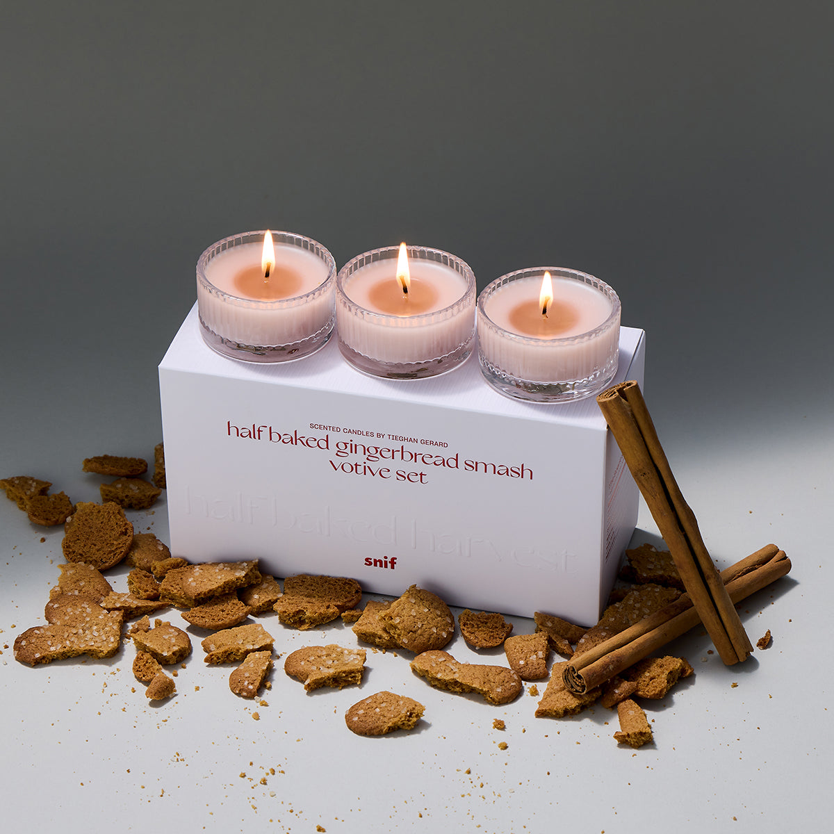 Half Baked Gingerbread Smash Votive Set image 1