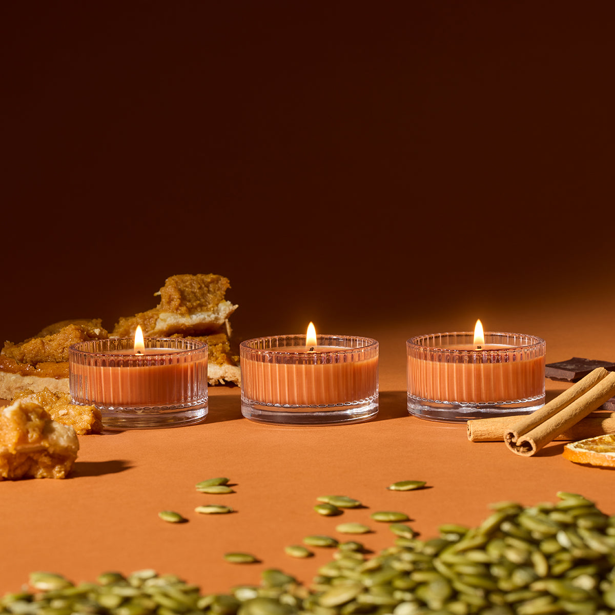 Half Baked Pumpkin Smash Votive Set image 1