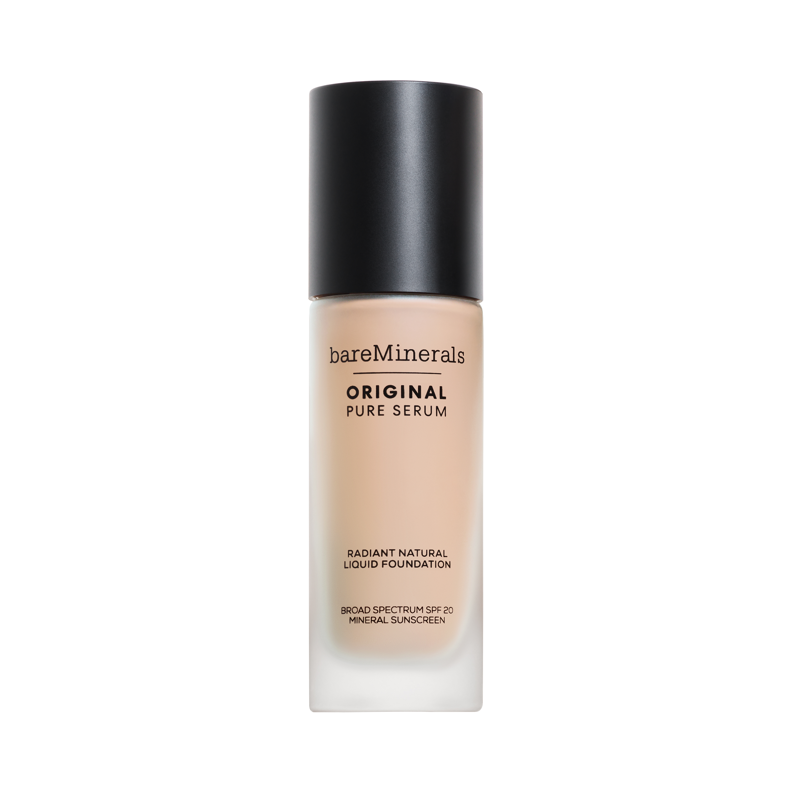 ORIGINAL Pure Serum Radiant Natural Liquid Foundation Mineral SPF 20 image 1