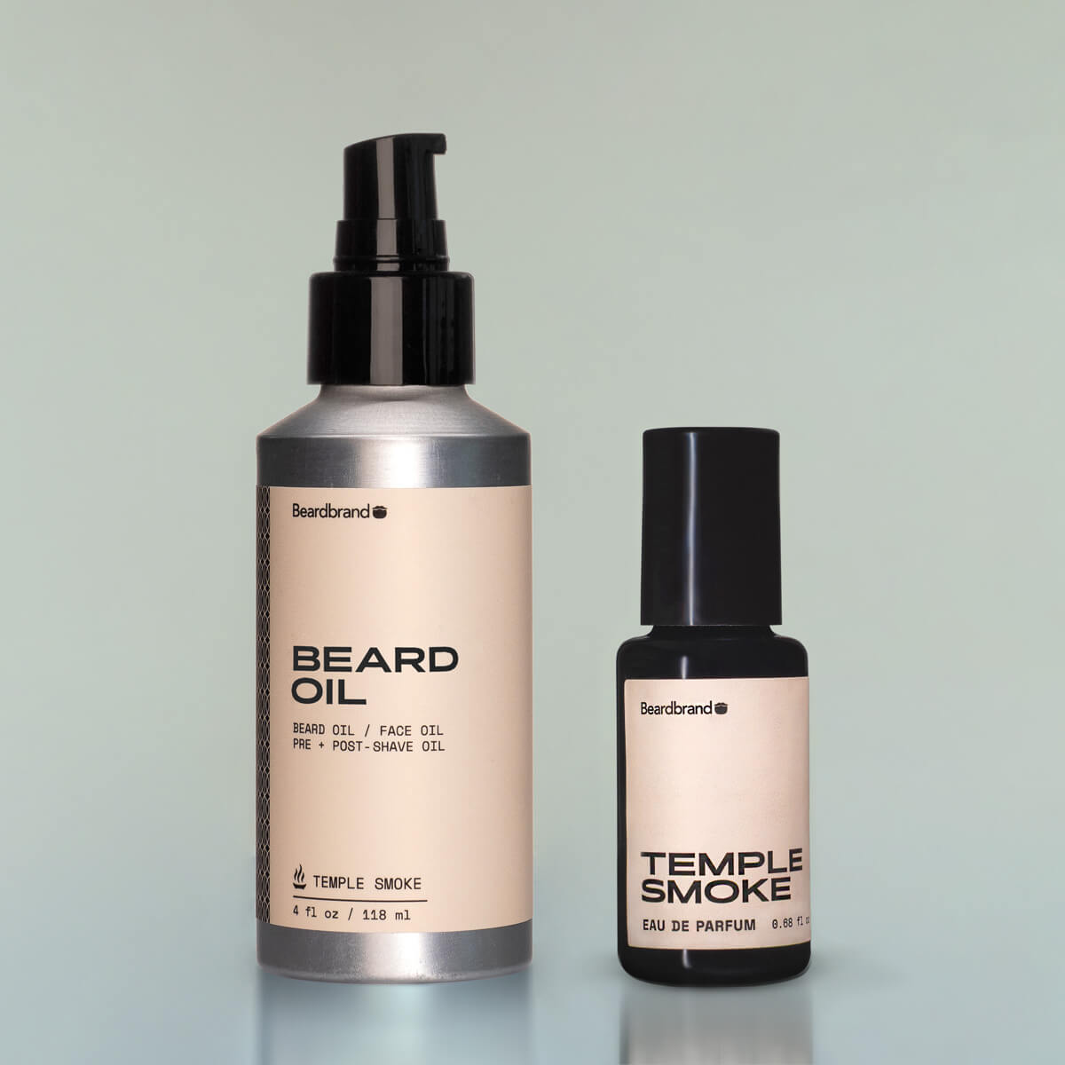 Temple Smoke Beard Oil & Cologne Bundle image 1