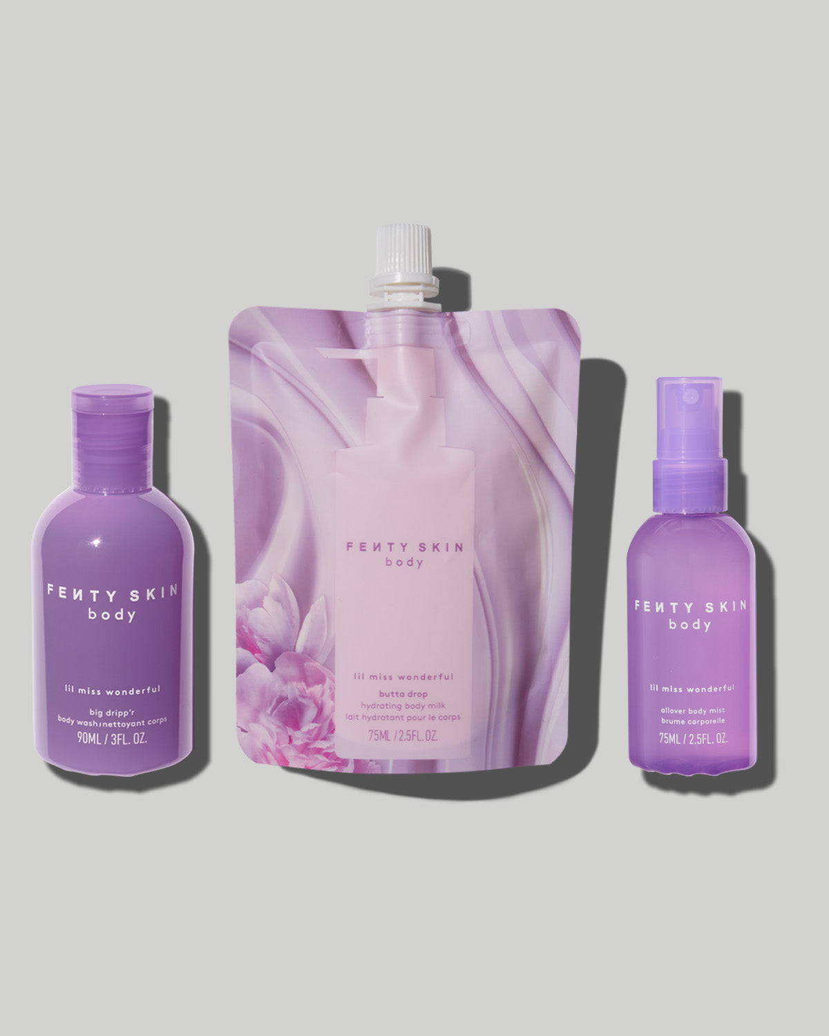 The Driplets Mini Body Wash, Milk + Mist Set image 1