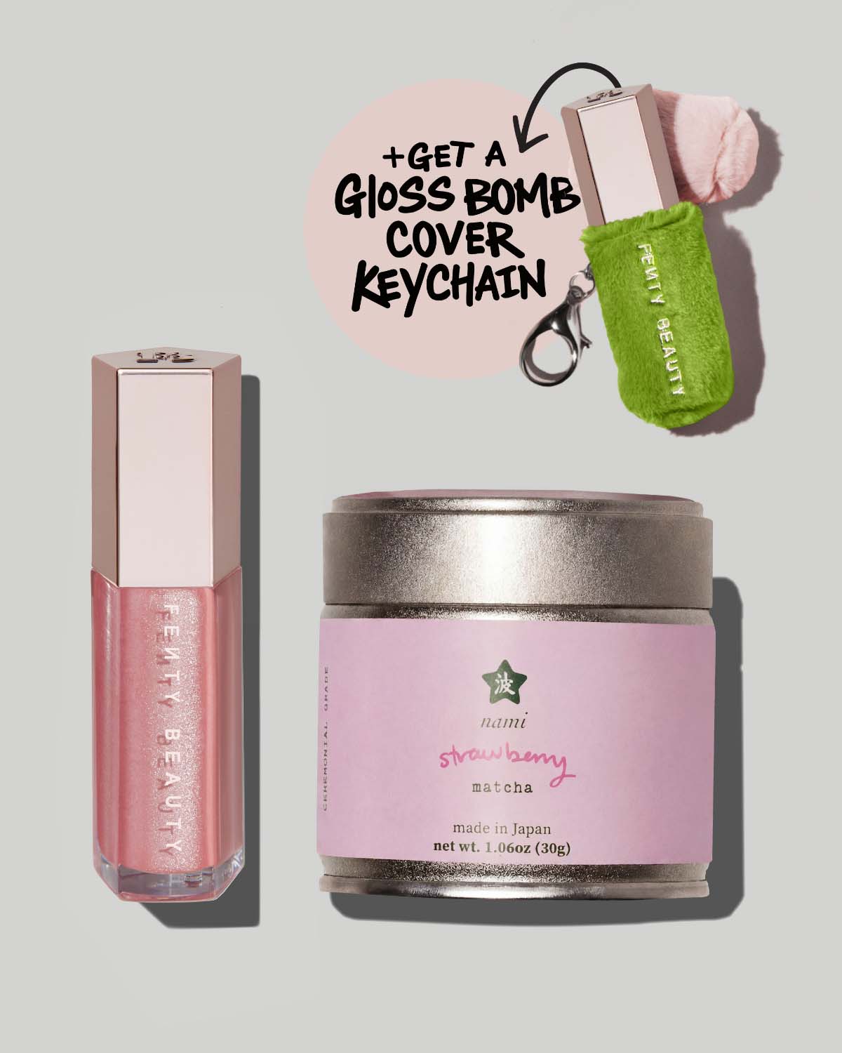 Nami Matcha x Fenty Beauty | Lip Cravings Kit image 1